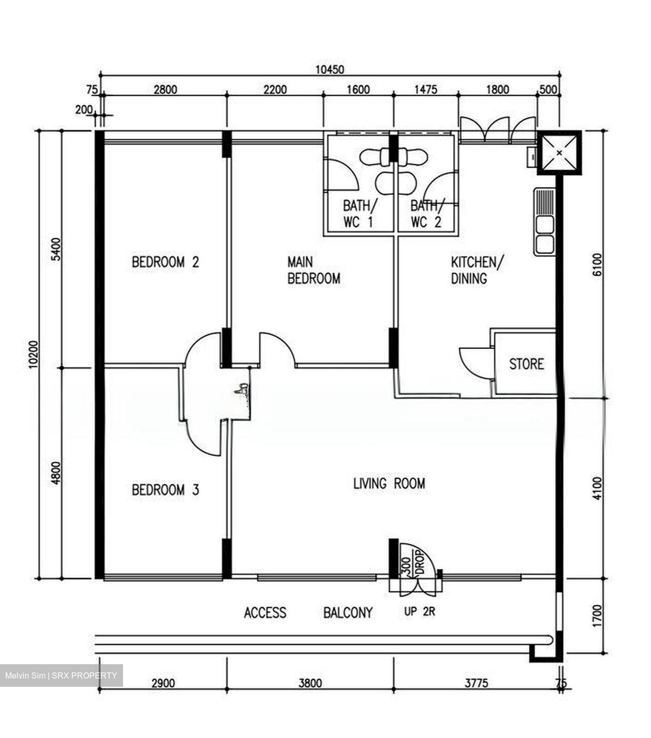 Blk 820 Yishun Street 81 (Yishun), HDB 4 Rooms #520424121